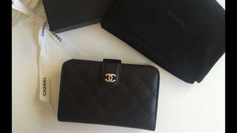 chanel zip wallet replica